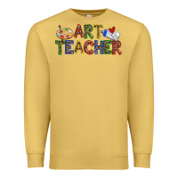 Antique Gold art teacher Premium Sweatshirt - Zillion Design Studio