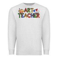 Oatmeal Heather art teacher Premium Sweatshirt - Zillion Design Studio