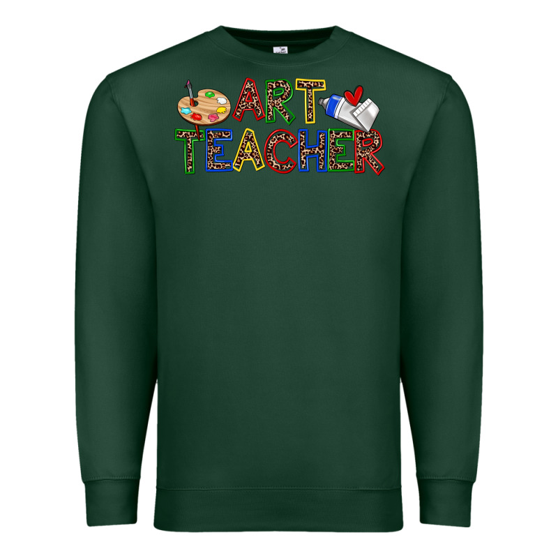 Art Teacher Premium Sweatshirt by Zillion Design Studio | Teevron