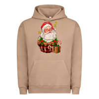 Pigment Burro santa claus cupcake Urban Hoodie - AdoDesignShop