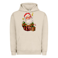 Pigment French Oak santa claus cupcake Urban Hoodie - AdoDesignShop