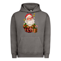 Pigment Tornado santa claus cupcake Urban Hoodie - AdoDesignShop