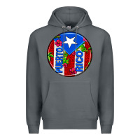 Rock puerto rico coasters Premium Hoodie - AdoDesignShop