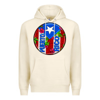 Tofu puerto rico coasters Premium Hoodie - AdoDesignShop