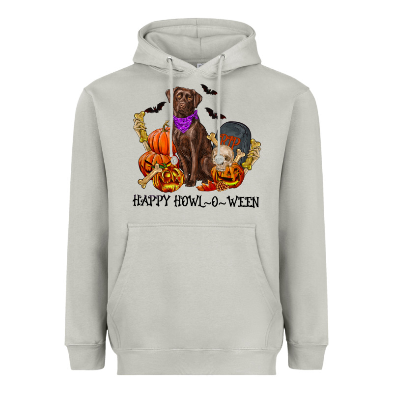 Happy Howl-o-ween Heavyweight Hoodie by RanaPortraitStore | Teevron