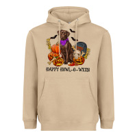 Mushroom Happy Howl-o-ween Heavyweight Hoodie - RanaPortraitStore