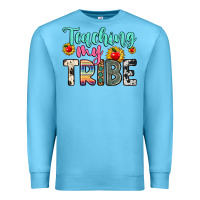Ocean Blue teaching my tribe Premium Sweatshirt - Zillion Design Studio