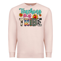 Pale Pink teaching my tribe Premium Sweatshirt - Zillion Design Studio