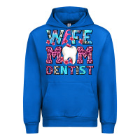 Cobalt Wife Mom Dentist With Tooth And Floss Urban Hoodie - AdoDesignShop