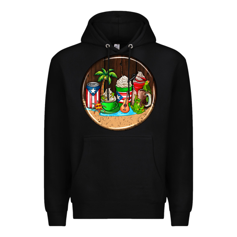 Puerto Rico Coasters Premium Hoodie by AdoDesignShop | Teevron