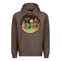 Coffee puerto rico coasters Premium Hoodie - AdoDesignShop