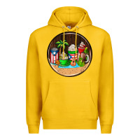 Lemon puerto rico coasters Premium Hoodie - AdoDesignShop