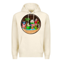 Tofu puerto rico coasters Premium Hoodie - AdoDesignShop