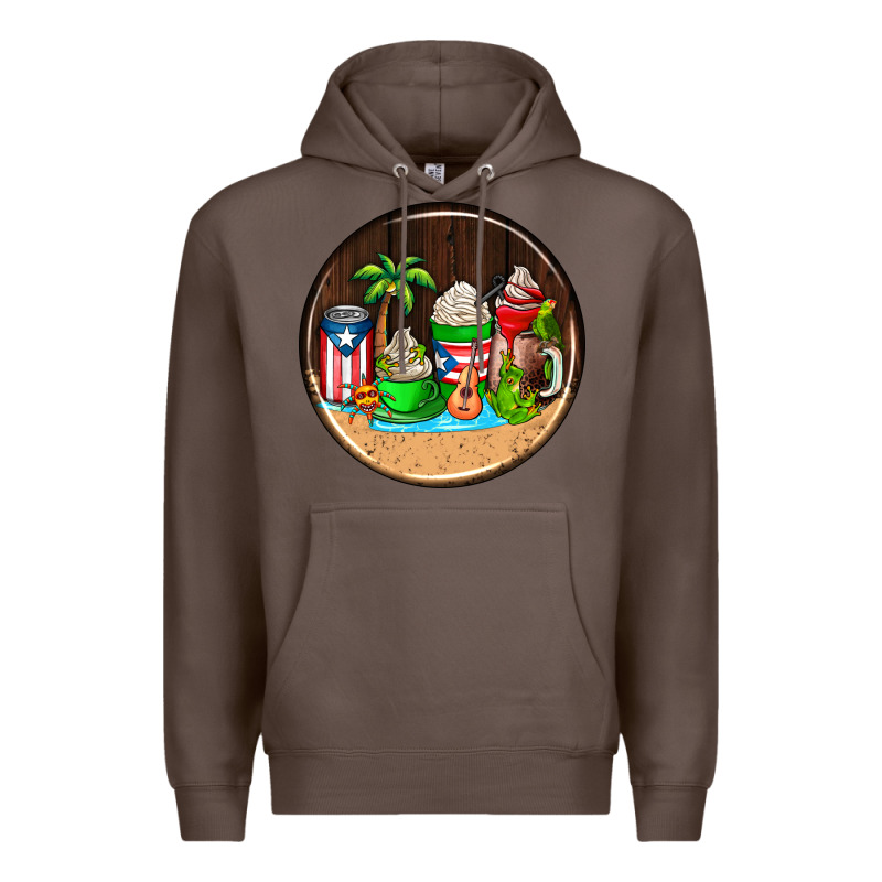 Puerto Rico Coasters Premium Hoodie by AdoDesignShop | Teevron