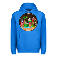 True Royal puerto rico coasters Premium Hoodie - AdoDesignShop