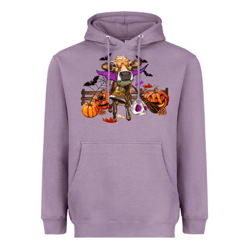Heifer Cow Halloween Heavyweight Hoodie by RanaPortraitStore | Teevron