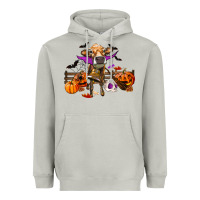 Moon Dust Heifer Cow Halloween Heavyweight Hoodie - RanaPortraitStore
