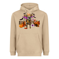 Mushroom Heifer Cow Halloween Heavyweight Hoodie - RanaPortraitStore