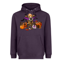 Plum Heifer Cow Halloween Heavyweight Hoodie - RanaPortraitStore