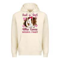 Just A Girl Love Who Loves Guinea Pigs Premium Hoodie | Teevron