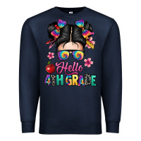 Navy hello fourth grade Premium Sweatshirt - texasbilliewilder