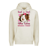 Just A Girl Love Who Loves Guinea Pigs Premium Hoodie | Teevron