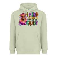 Matcha I herd there would be candy Heifer Heavyweight Hoodie - RanaPortraitStore