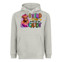 Moon Dust I herd there would be candy Heifer Heavyweight Hoodie - RanaPortraitStore