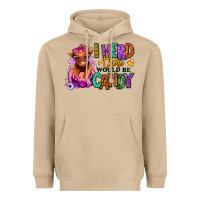 Mushroom I herd there would be candy Heifer Heavyweight Hoodie - RanaPortraitStore
