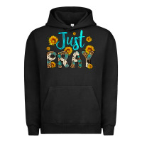 Pigment Black just pray Urban Hoodie - Artiststas