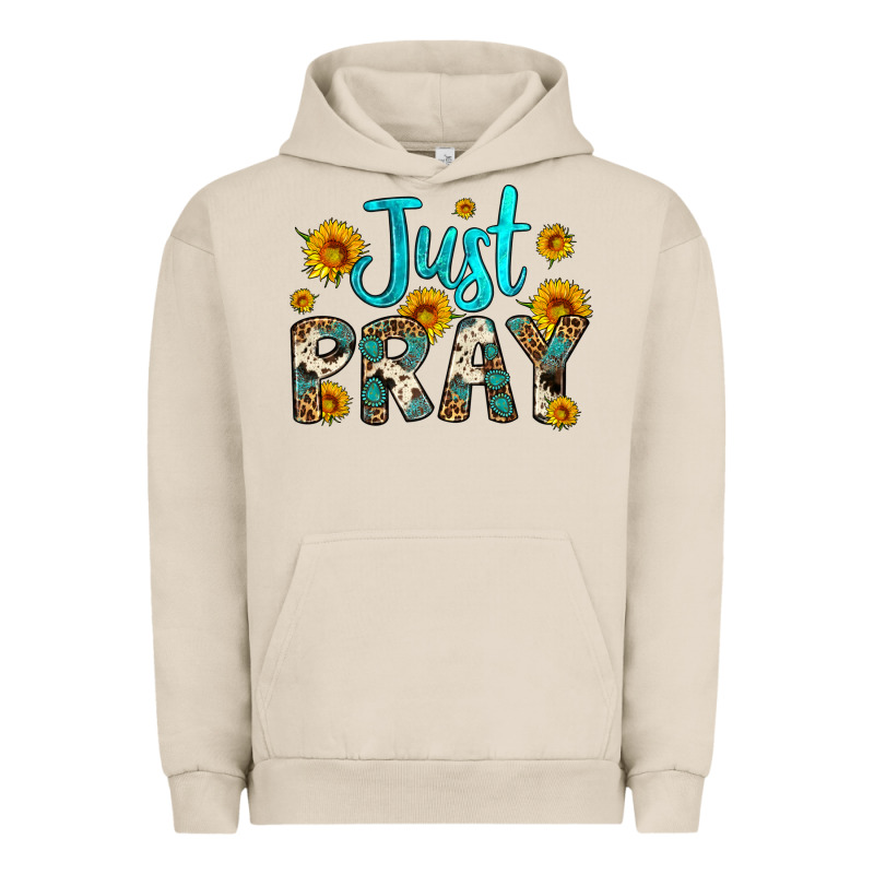 Just Pray Urban Hoodie by Artiststas | Teevron