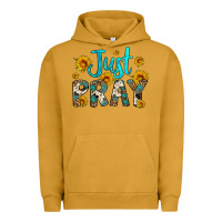 Pigment Peanut Butter just pray Urban Hoodie - Artiststas