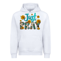 White just pray Urban Hoodie - Artiststas