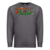 Charcoal Heather spanish teacher Premium Sweatshirt - Zillion Design Studio