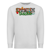 Dove Grey spanish teacher Premium Sweatshirt - Zillion Design Studio