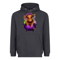 Smoke Halloween Heifer Heavyweight Hoodie - RanaPortraitStore