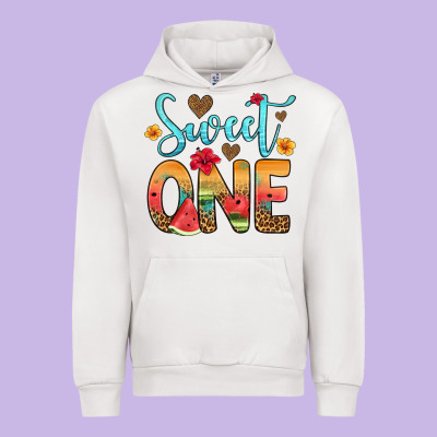 Sweet One Watermelon Urban Hoodie Designed By Artiststas