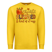 Lemon thankful blessed and kind of a mess Premium Sweatshirt - Zillion Design Studio