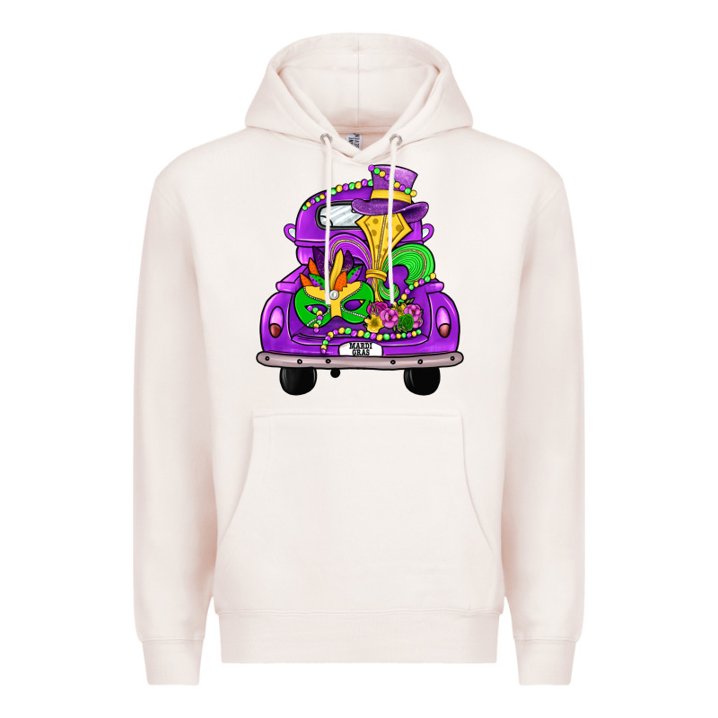 Farm Truck, Mardi Gras Premium Hoodie by JahusDesignShop | Teevron