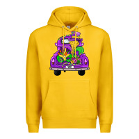 Lemon farm truck, mardi gras Premium Hoodie - JahusDesignShop