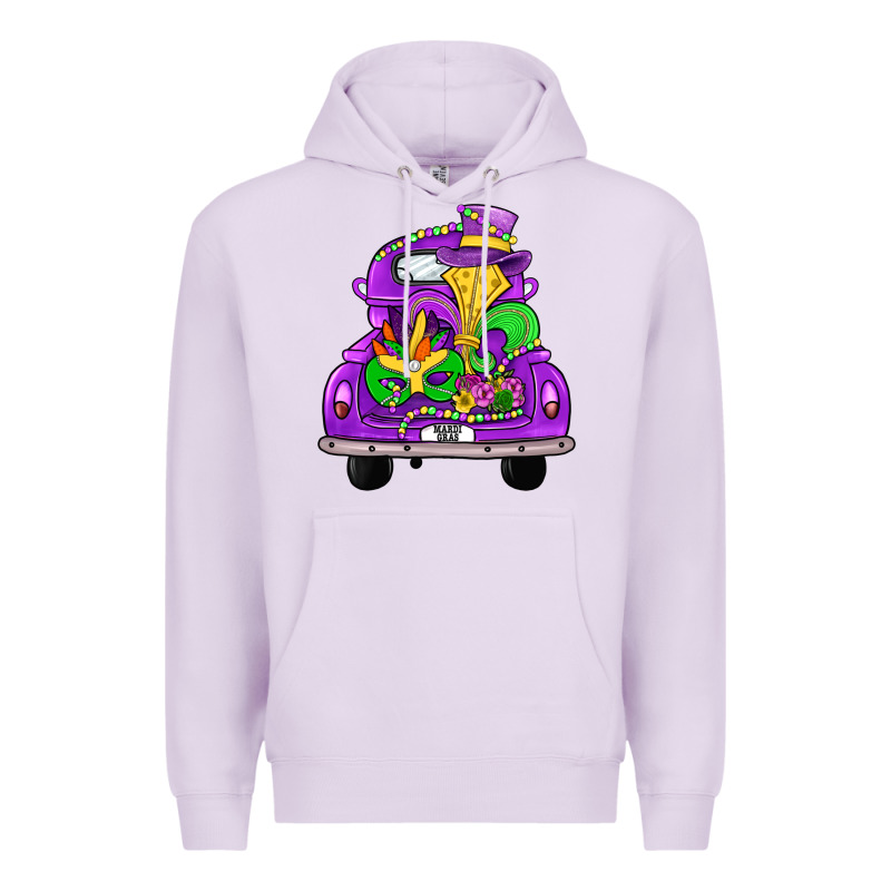 Farm Truck, Mardi Gras Premium Hoodie by JahusDesignShop | Teevron