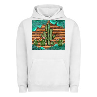Pigment Lunar Rock cactus gemstone Urban Hoodie - JahusDesignShop