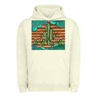 Pigment Pistachio cactus gemstone Urban Hoodie - JahusDesignShop
