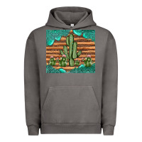 Pigment Tornado cactus gemstone Urban Hoodie - JahusDesignShop