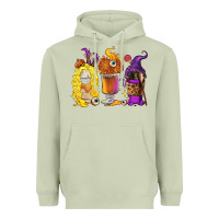 Matcha Halloween hocus pocus coffee cups Heavyweight Hoodie - RanaPortraitStore