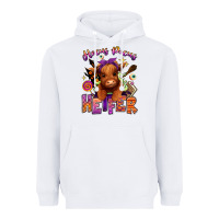 White Hocus pocus Heifer Heavyweight Hoodie - RanaPortraitStore