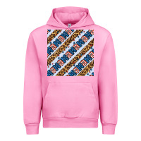 Fuchsia Pink american mama leopard seamless pattern Urban Hoodie - BundleAndBundleShop