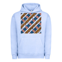 Pigment Grape Ice american mama leopard seamless pattern Urban Hoodie - BundleAndBundleShop