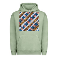 Pigment Oil Green american mama leopard seamless pattern Urban Hoodie - BundleAndBundleShop