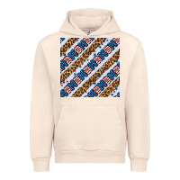Sandshell american mama leopard seamless pattern Urban Hoodie - BundleAndBundleShop